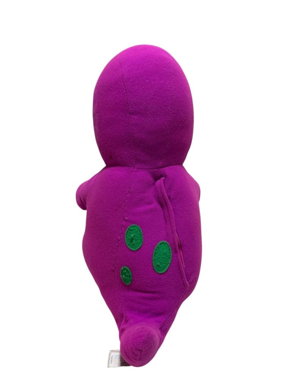 Talking Barney Dinosaur 1993 Tested Works Plush Toy - Picture 5 of 16